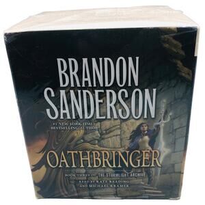 New Sealed Brandon Sanderson Oathbringer on Audiobook Unabridged on 43 CD's